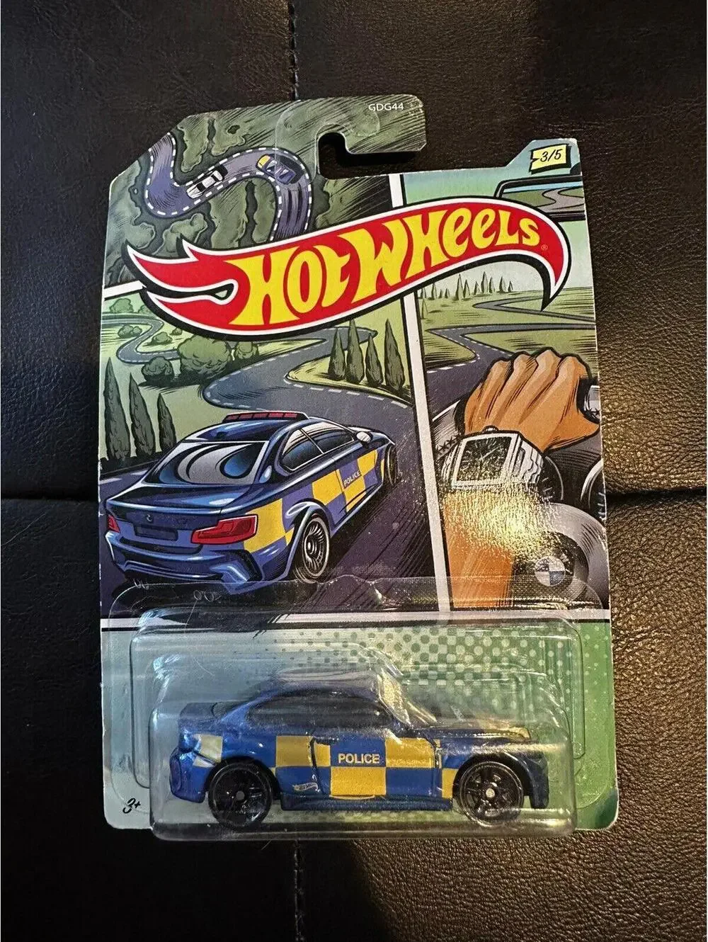 HOT WHEELS Police Series 2016 BMW M2 Police Car 3/5 NEW!